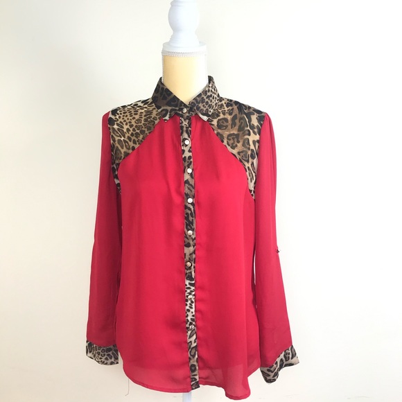 Day & Night | Sheer Button Down Shirt - Picture 2 of 11